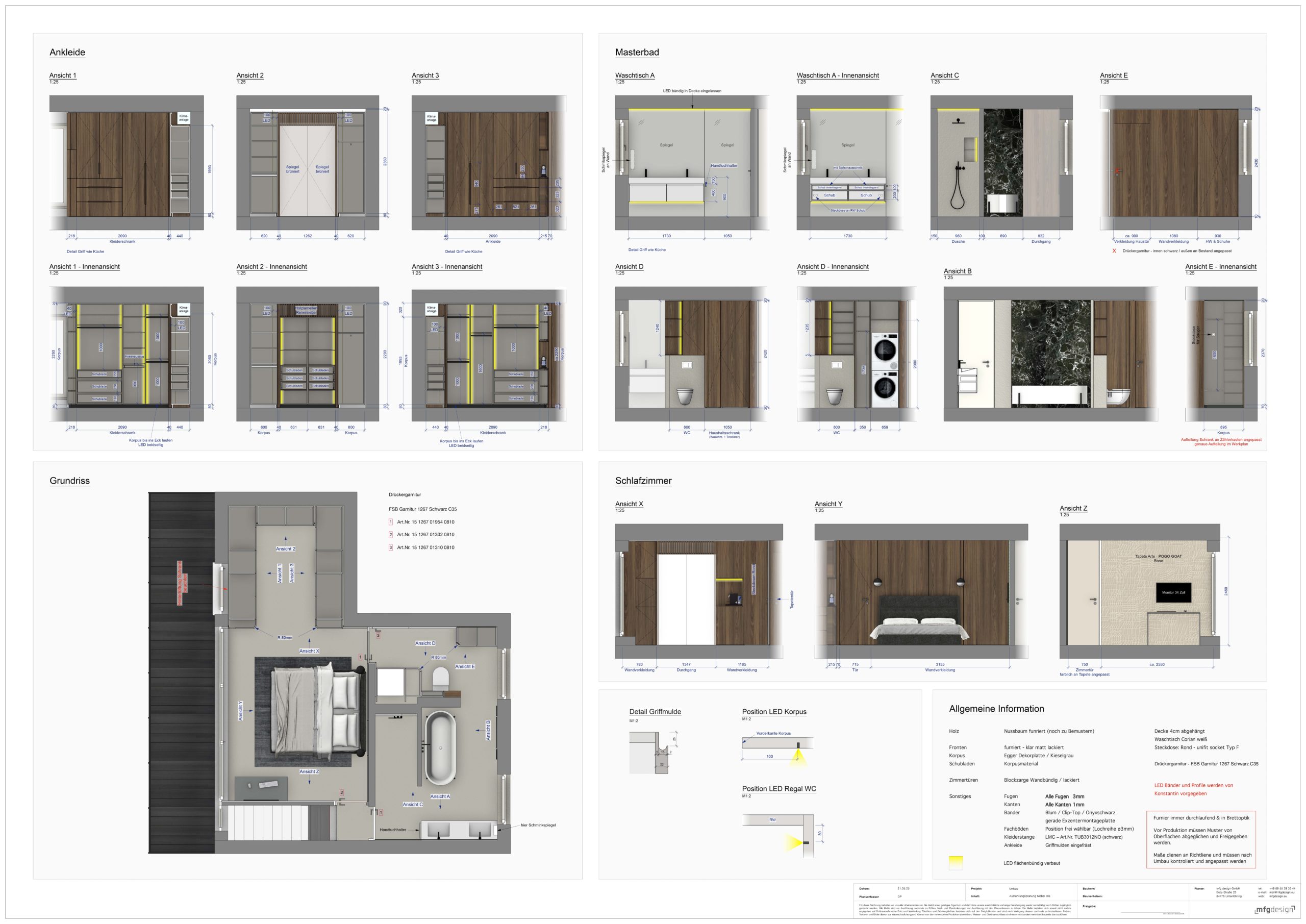 Floor plan with furniture layout details.